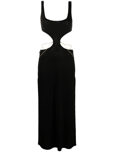 Shop Agent Provocateur Christiana Midi Dress - Women's - Viscose/elastane In Black