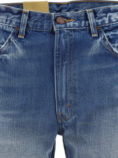 Shop Levi's "super Slims" Jeans In Light Blue