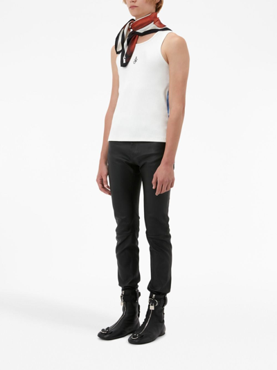Shop Jw Anderson Photograph-print Tank Top In White