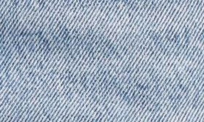 Alexander Wang Asymmetric Bikini Layer Mini Skirt In Denim In Vintage Light Indigo