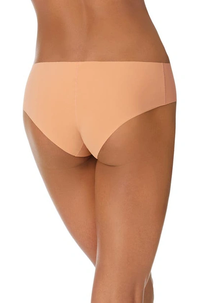 Shop Dkny Litewear Cut Anywhere Hipster Panties In Guava
