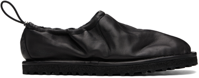 Shop Dries Van Noten Black Adjustable Loafers