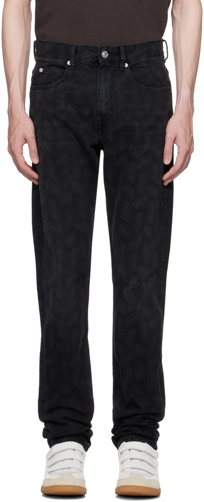 Isabel Marant Black Jack Jeans In 02fk Faded Black