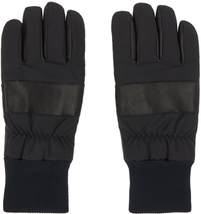 Shop Wood Wood Black Kamir Gloves