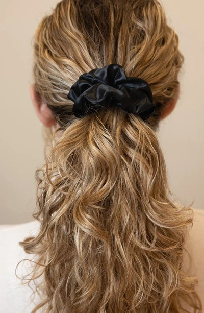 Blissy Assorted 9-pack Silk Scrunchies In White