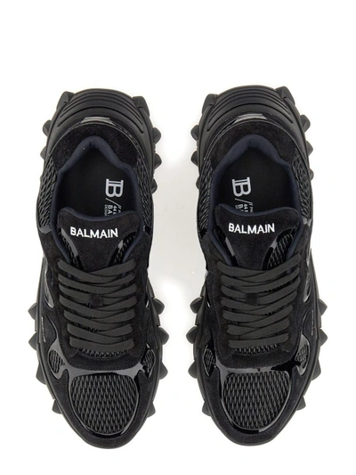 Shop Balmain Sneaker B-east In Black