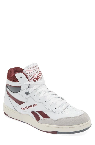 Shop Reebok Bb 4000 Ii Mid Sneaker In Ftwwht/cla