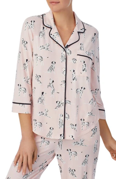 Shop Kate Spade Print Pajamas In Pink Print