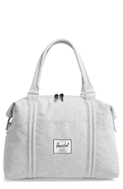 Shop Herschel Supply Co. Strand Duffle Bag In Light Grey Crosshatch