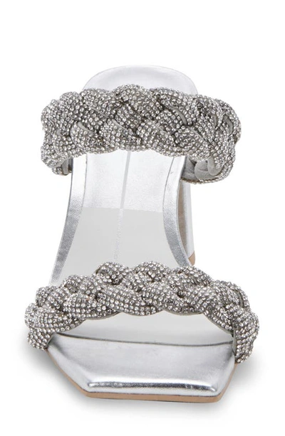 Shop Dolce Vita Paily Embellished Sandal In Crystal Rhinestone