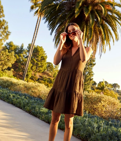 MICHAEL STARS DAISY GAUZE DRESS 