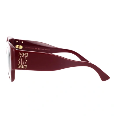 Cartier Sunglasses In Bordeaux