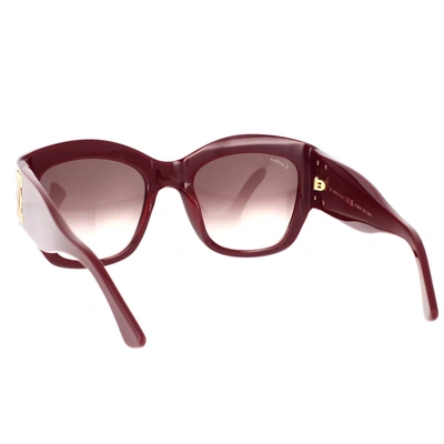 Shop Cartier Sunglasses In Bordeaux