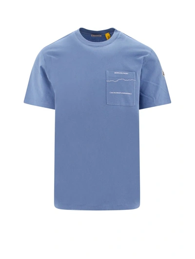Shop Moncler Genius T-shirt In Blue