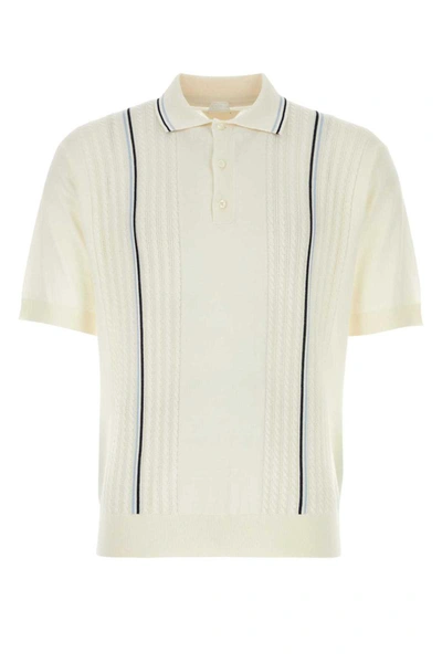 Shop Prada Polo In White