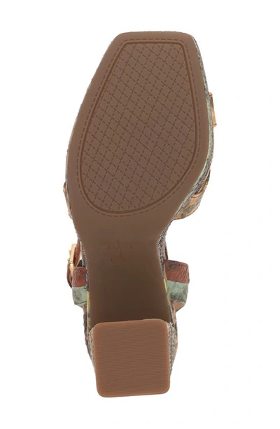 Shop Jessica Simpson Beasley Ankle Strap Platform Sandal In Buttercream