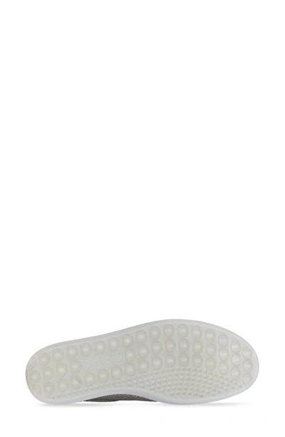 Shop Ecco Soft 7 Mono 2.0 Sneaker In Pure White Gold