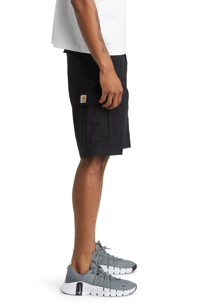 Carhartt Aviation Cargo Shorts In Black