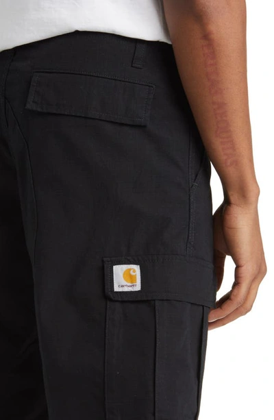 Carhartt Aviation Cargo Shorts In Black