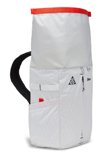 Shop Nike Aysén Daypack In White/ Photon Dust/ Black