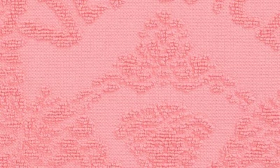 Shop Versace Seashell Baroque Double Face Accent Pillow In Flamingo