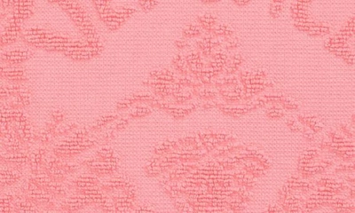 Versace Seashell Baroque Double Face Accent Pillow In Flamingo