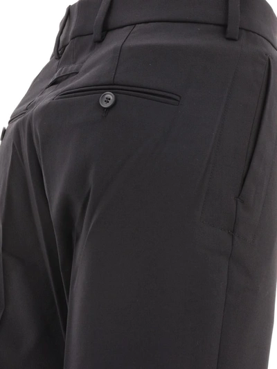 Shop Jacquemus "le Pantalon Camargue" Trousers In Black
