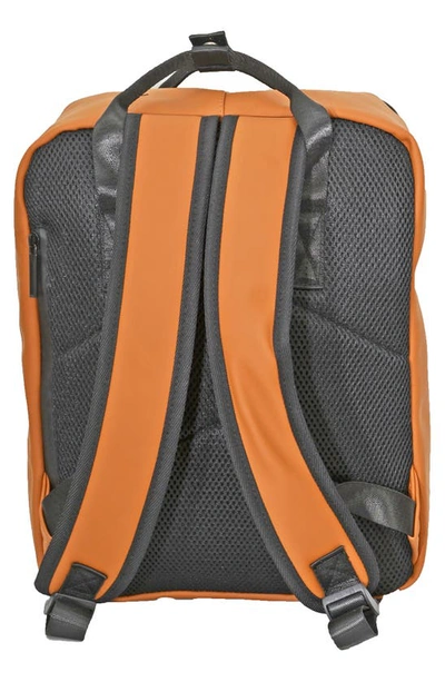 Duchamp Rubberized Computer Backpack In Sedona