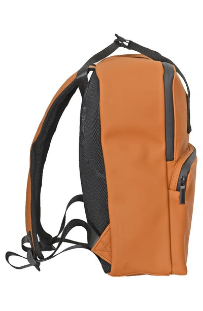 Duchamp Rubberized Computer Backpack In Sedona