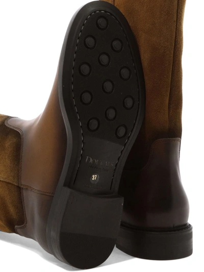 Shop Doucal's "alain" Boots In Brown