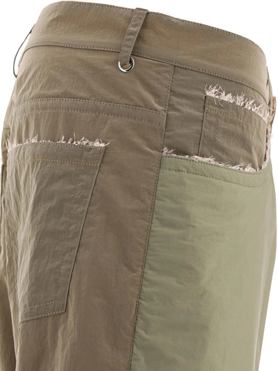 Shop Craig Green "fluffy" Reversible Trousers In Green