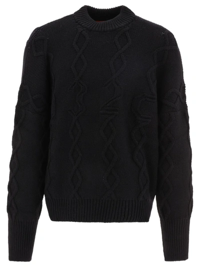 Shop 032c "highland" Sweater In Black
