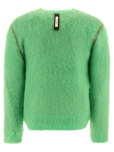 Shop Craig Green Brushed Reversible Sweater In Green