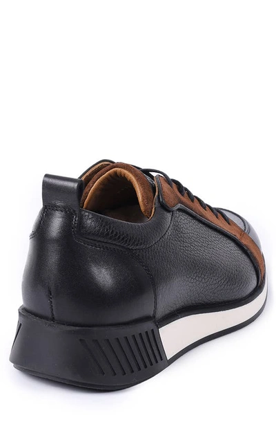 Shop Vellapais Clermont Suede & Leather Sneaker In Black