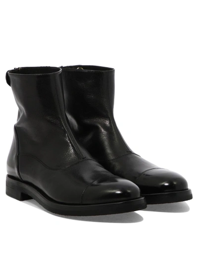 Shop Alberto Fasciani "abel" Ankle Boots In Black