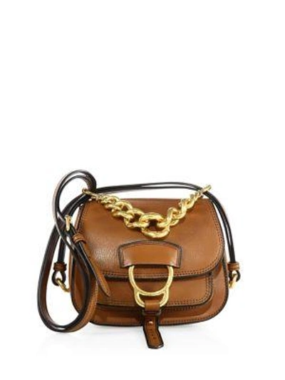 Leather DAHLIA Saddle Bag