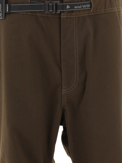 Shop And Wander "climbing" Trousers In Brown