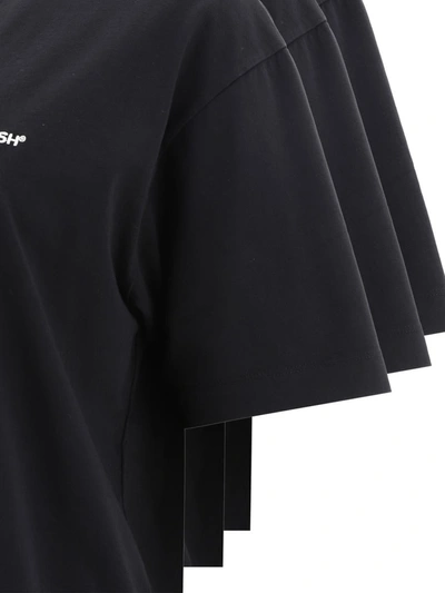 Shop Ambush "cloud Dancer" T-shirt Tripack In Black
