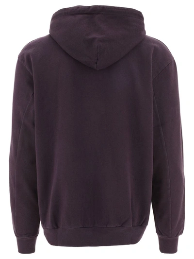 Shop 032c "container" Hoodie In Purple
