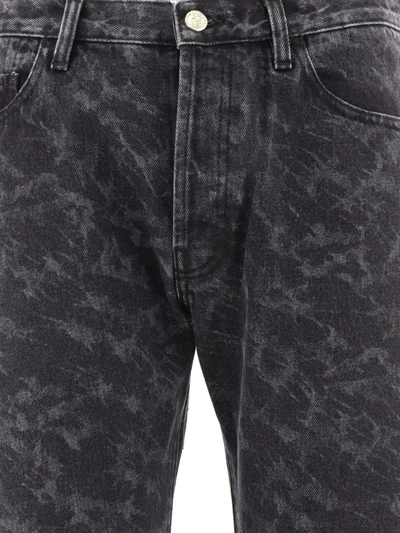 Shop Aries "death Metal Lilly" Jeans In Black
