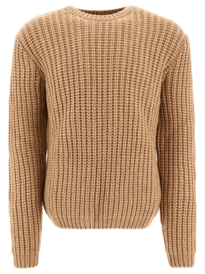 Shop Apc "henri" Sweater In Beige