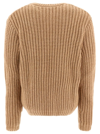 Shop Apc "henri" Sweater In Beige