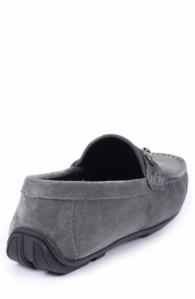 Shop Vellapais Anemone Horsebit Loafer In Grey