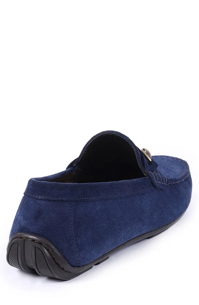 Shop Vellapais Anemone Horsebit Loafer In Navy Blue