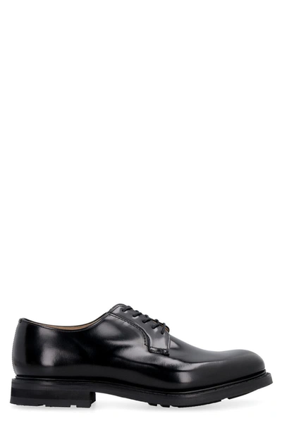 Shop Church's Leather Lace-up Shoes In Black