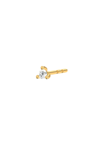 Shop Rever Solitaire Piercing In Silver