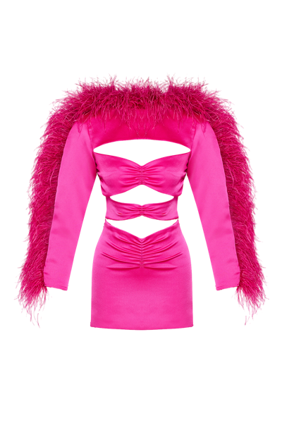 Shop Nana Gotti Azalea Dress In Pink
