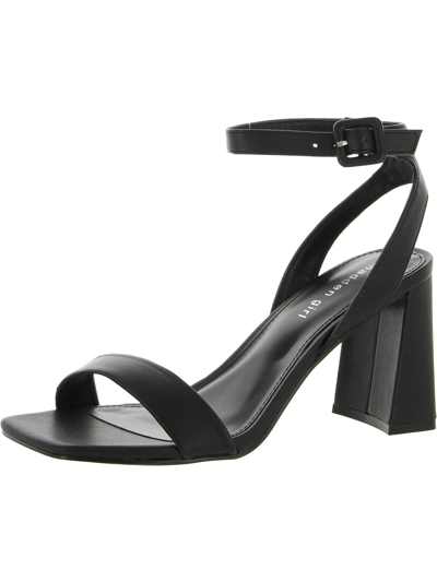 Shop Madden Girl Winnii Womens Patent Ankle Strap Dress Sandals In Black