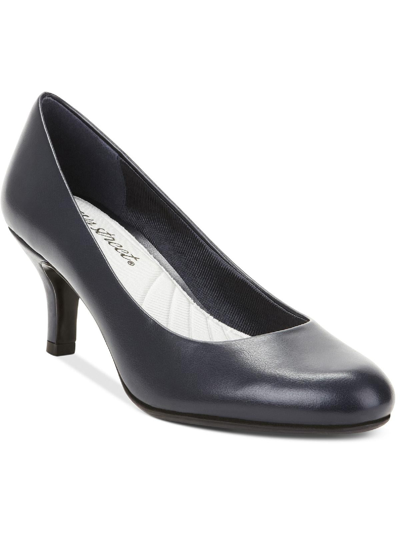 Shop Easy Street Passion Womens Solid Round Toe Pumps In Blue