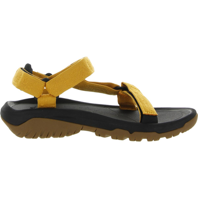 Shop Teva Hurricane Xlt2 Womens Knit Hiking Sport Sandals In Yellow